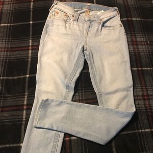 Size 26 true religion curvy skinny jeans